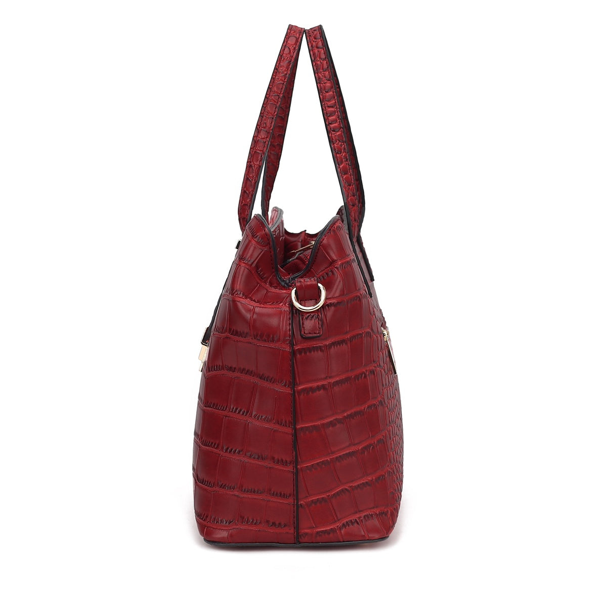 Aurelia Embossed Shoulder Bag - Image 11
