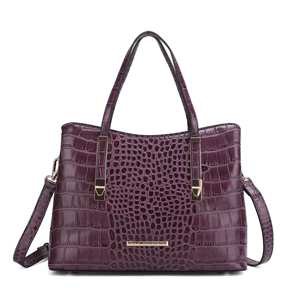 Aurelia Embossed Shoulder Bag - Image 14