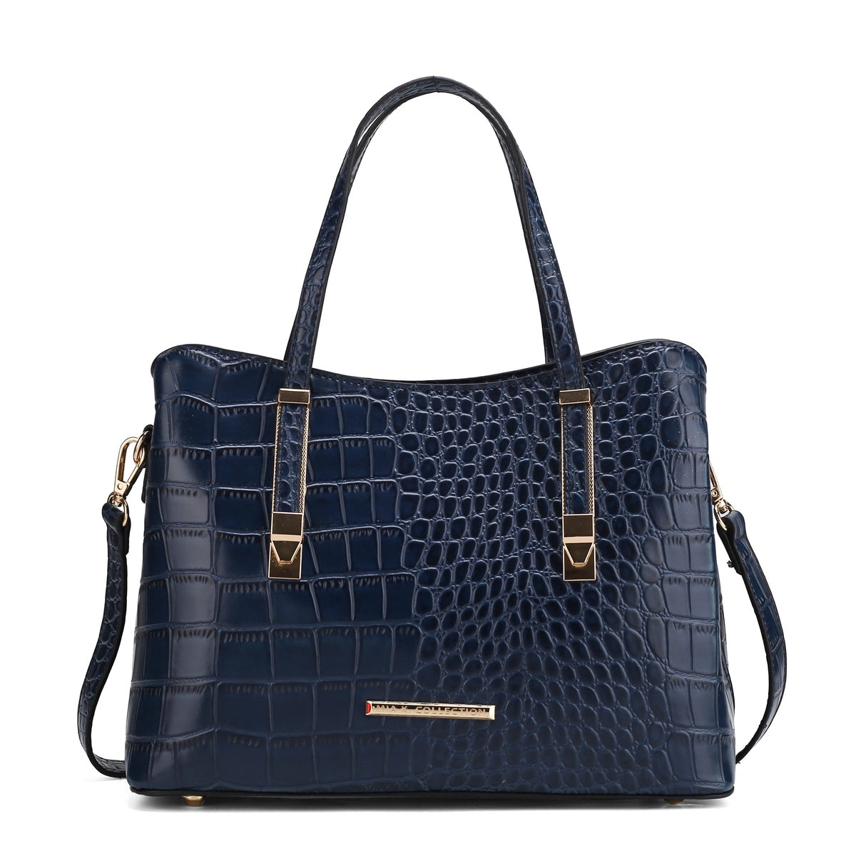 Aurelia Embossed Shoulder Bag - Image 9