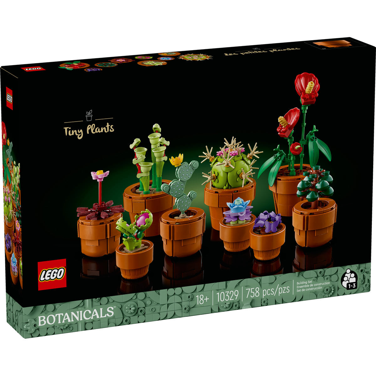 LEGO? Icons Tiny Plants Building Set for Adults 10329 - Image 3
