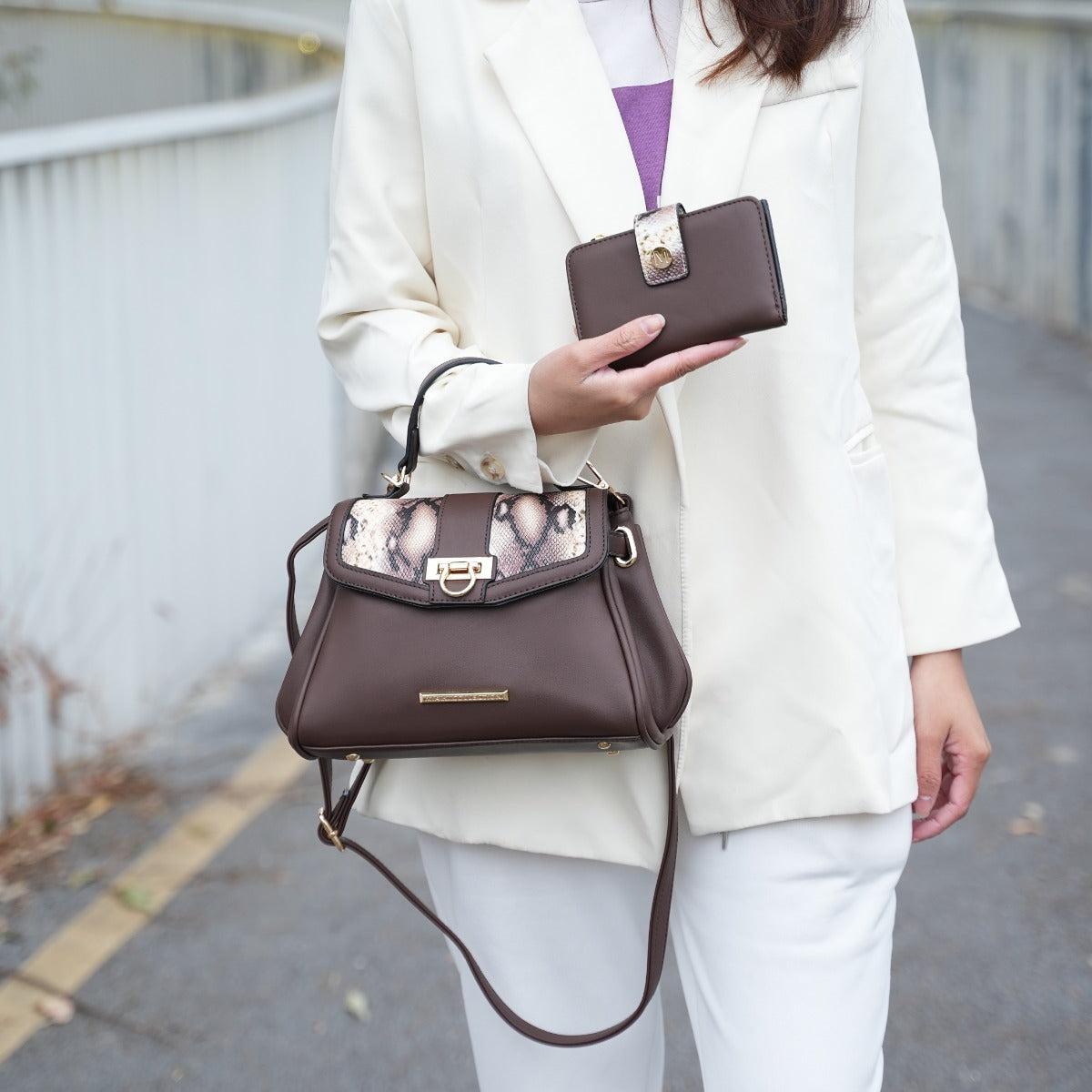 Geny Shoulder Bag and Set