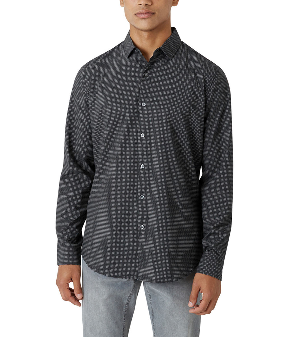 Walden Button Front Long Sleeve Shirt