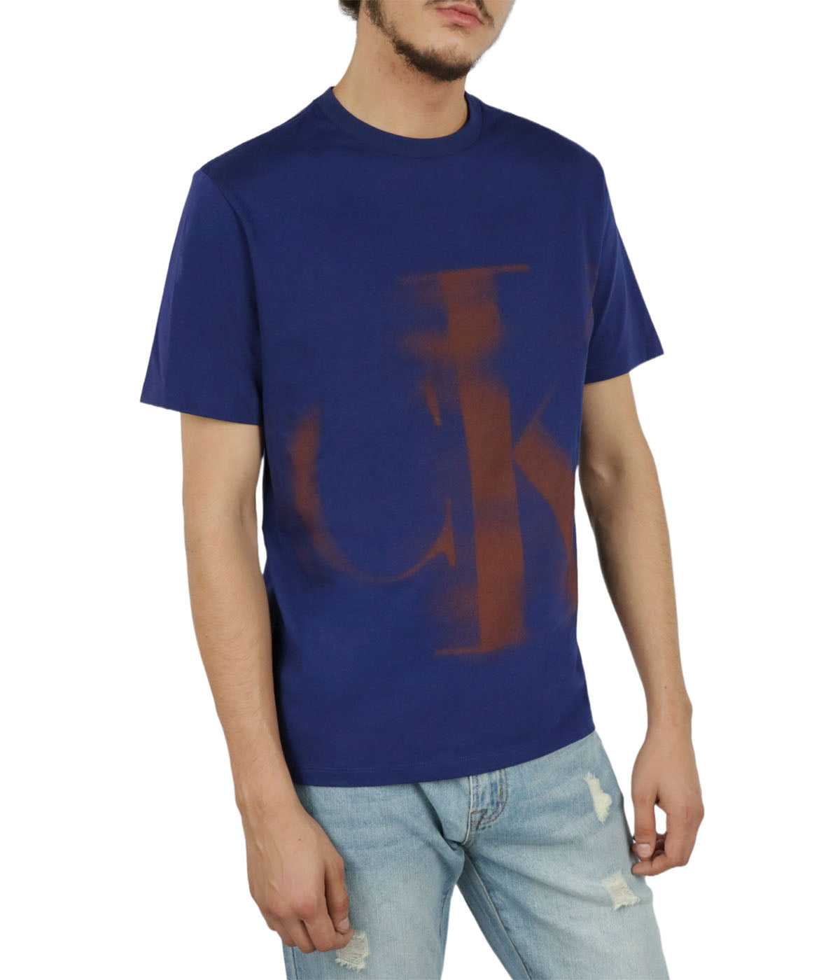 Short Sleeves Blur Logo Tee