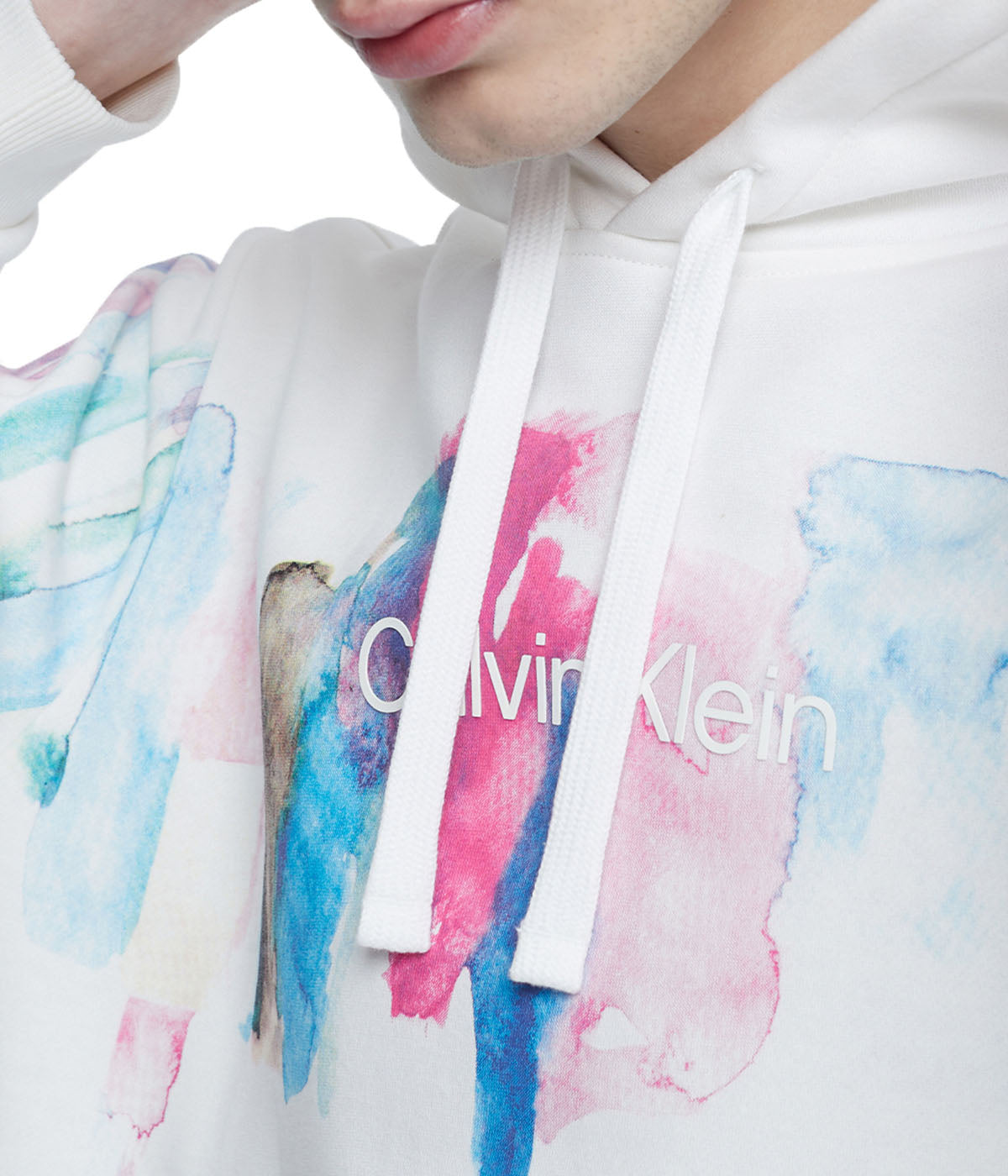 Long Sleeves Painted Logo Po Hood - Image 2