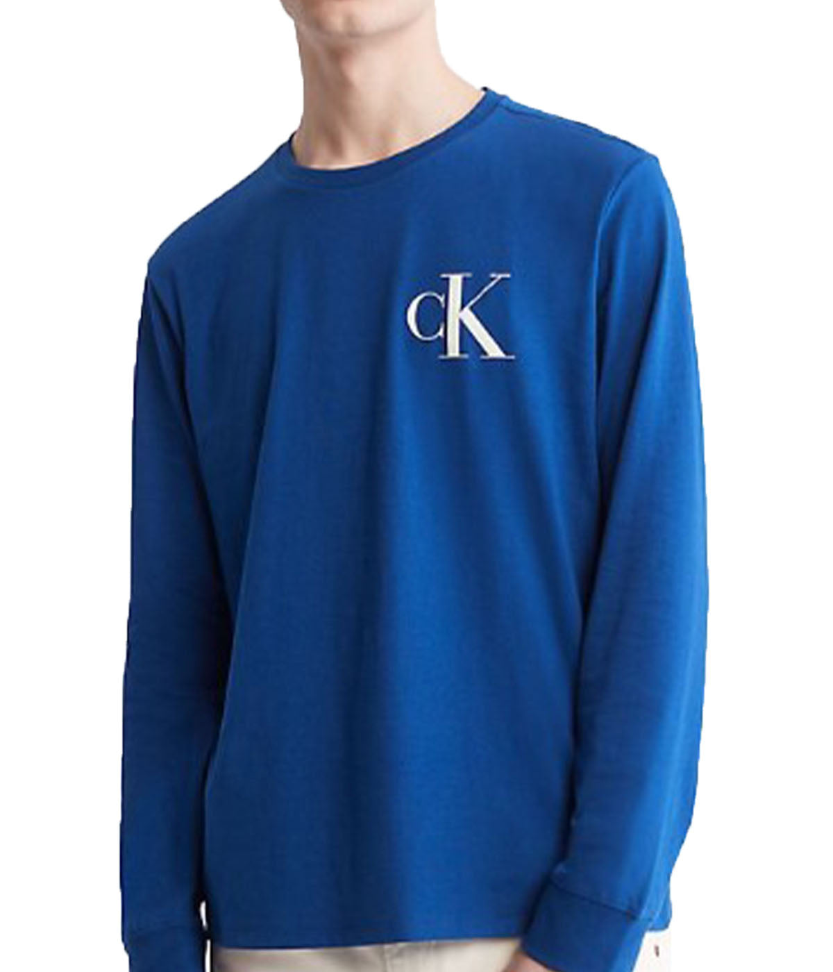 Long Sleeves Bold Monogram Tee - Image 4