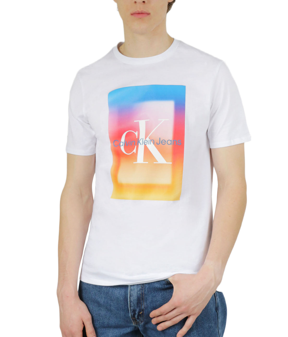 Short Sleeves Vibrant Block Tee