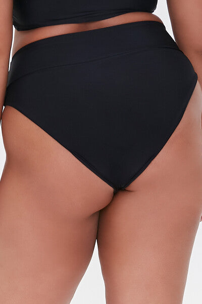 Plus Size High-Waist Bikini Bottoms - Image 4