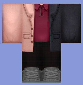 Colorblock Longline Coat - Image 7