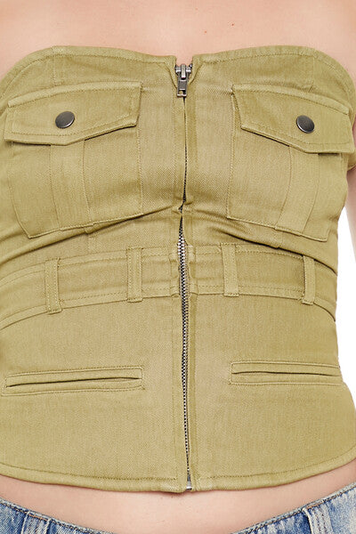 Sweetheart Tube Crop Top - Image 3