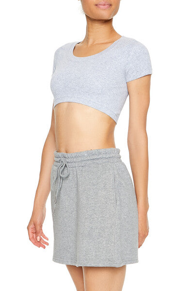 Active Seamless Cropped Tee - Image 4