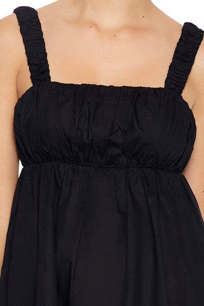 Poplin Babydoll Mini Dress - Image 4