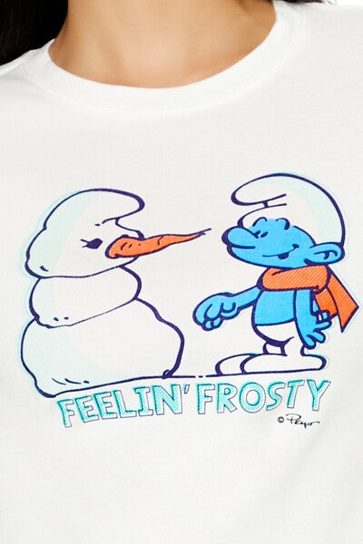 Smurf Feelin Frosty Baby Tee - Image 3